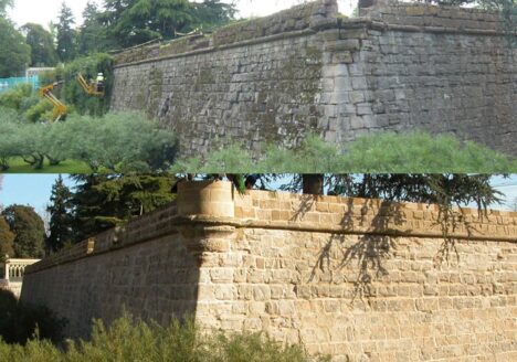 Proyecto Restauración de los fosos del Revellín de San Roque, parque de la Taconera 01